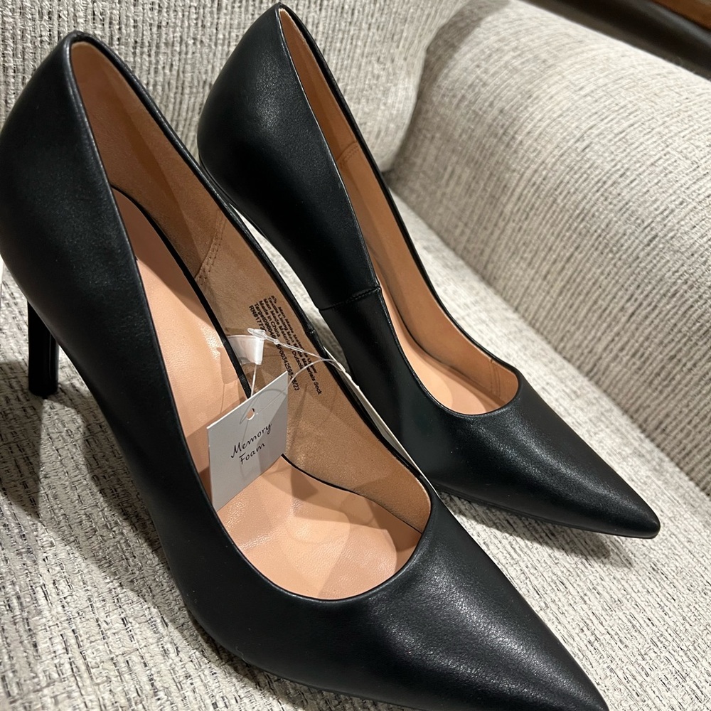 A new day black heels